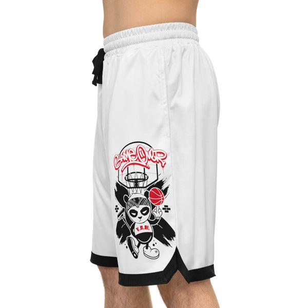 "Game Over" Basketball Rib Shorts