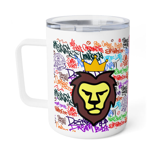 "The Drip Script"  10oz Insulated Coffee Mug