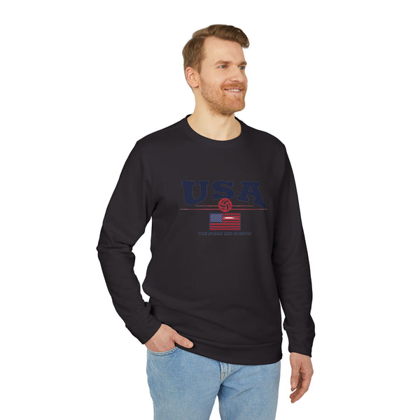 Y.A.H. Athletics X U.S.A. X adidas Unisex Fleece Crewneck Sweatshirt