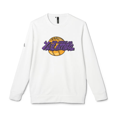 "Los Angeles Y.A.H." adidas® Unisex Fleece Crewneck Sweatshirt