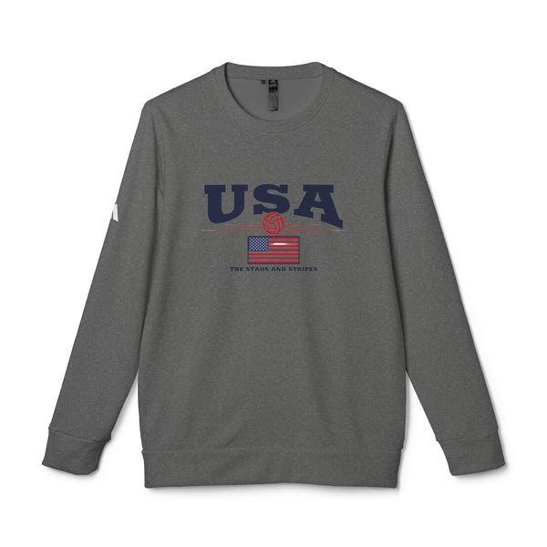 Y.A.H. Athletics X U.S.A. X adidas Unisex Fleece Crewneck Sweatshirt