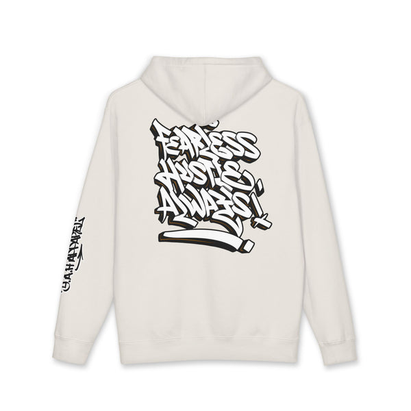 "Fearless Hustle Always" Unisex Heavyweight Hooded Sweatshirt