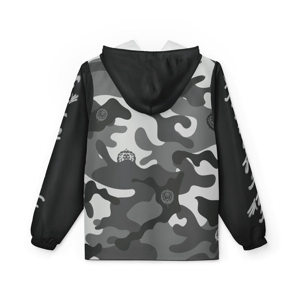 Snow Camo Windbreaker Jacket