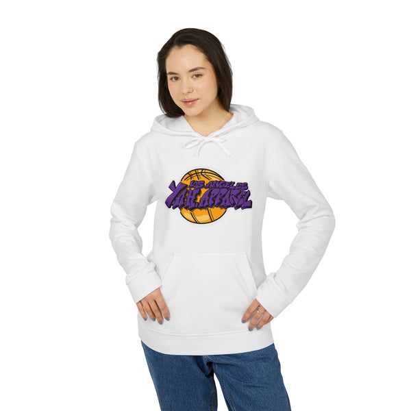 "Los Angeles Y.A.H." adidas® Unisex Fleece Hoodie