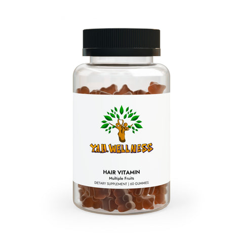 Y.A.H. Wellness Hair Vitamin Gummies (60 Gummies)