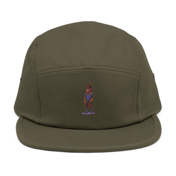 "Mane Street" 5 Panel Cap, Trendy Hat for Urban Fashion, Perfect Gift for Friends, Ideal for Casual Outings, Unisex Cap