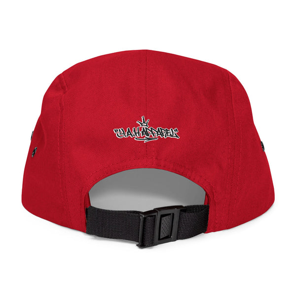 "Mane Street" 5 Panel Cap, Trendy Hat for Urban Fashion, Perfect Gift for Friends, Ideal for Casual Outings, Unisex Cap