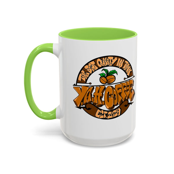 Y.A.H. Coffee Colorful Mugs (11oz, 15oz)