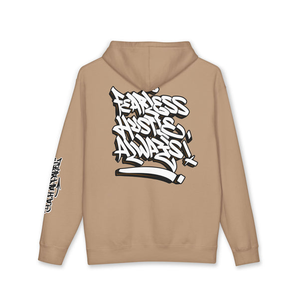 "Fearless Hustle Always" Unisex Heavyweight Hooded Sweatshirt