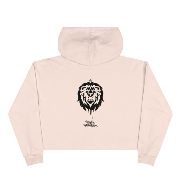 "Not Perfect Just Growing" Crop Hoodie