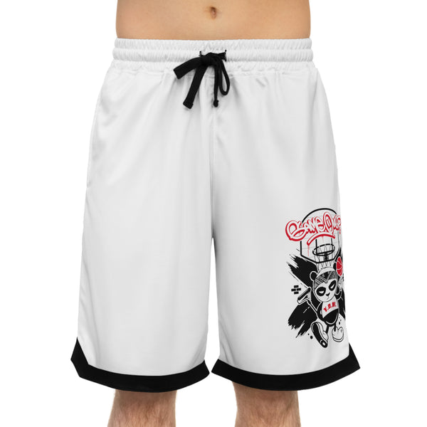 "Game Over" Basketball Rib Shorts