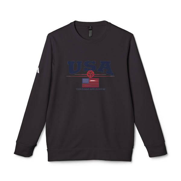 Y.A.H. Athletics X U.S.A. X adidas Unisex Fleece Crewneck Sweatshirt