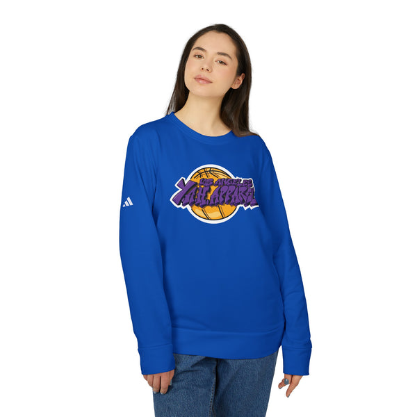 "Los Angeles Y.A.H." adidas® Unisex Fleece Crewneck Sweatshirt