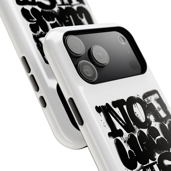 iPhone/Samsung Phone Case — “Not Luck Just God” Impact-Resistant Protective Case