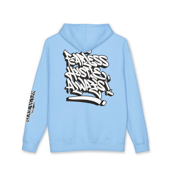 "Fearless Hustle Always" Unisex Heavyweight Hooded Sweatshirt