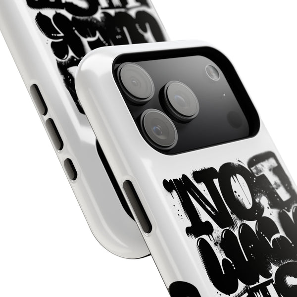 iPhone/Samsung Phone Case — “Not Luck Just God” Impact-Resistant Protective Case