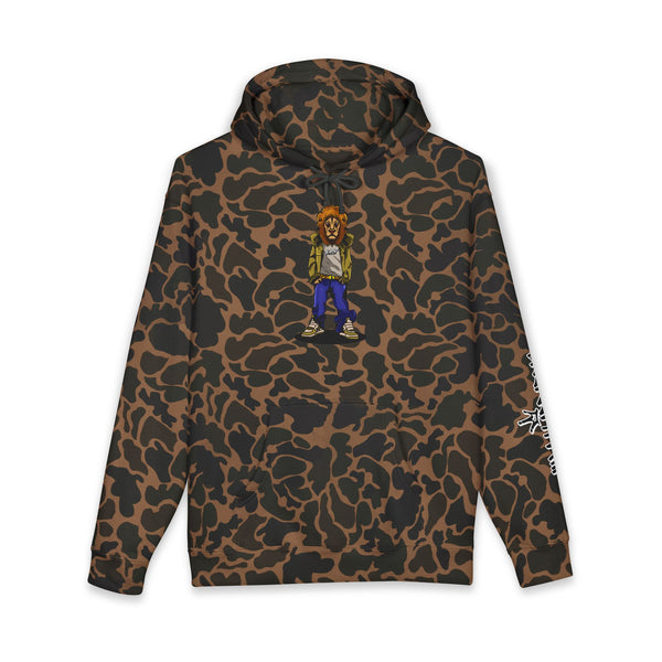 "Fearless Hustle Always" Unisex Heavyweight Hooded Sweatshirt