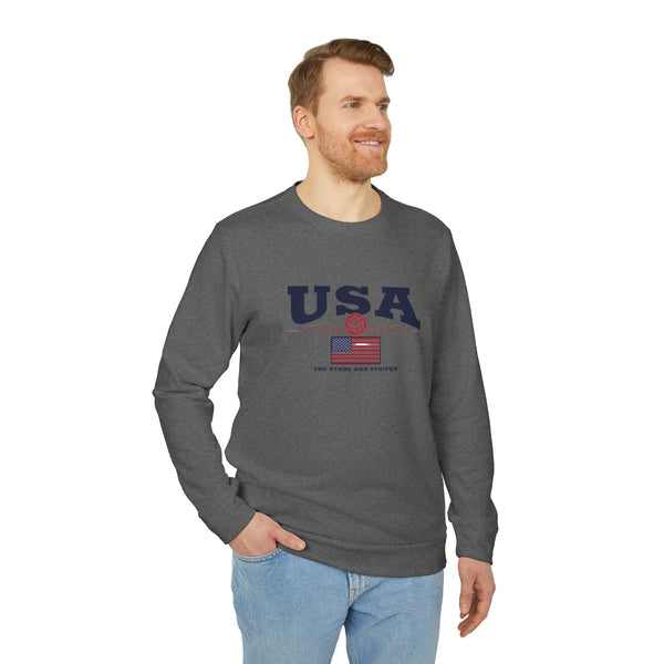 Y.A.H. Athletics X U.S.A. X adidas Unisex Fleece Crewneck Sweatshirt