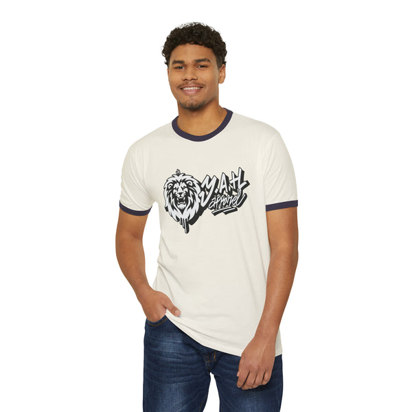 "Elevate" Unisex Cotton Ringer T-Shirt