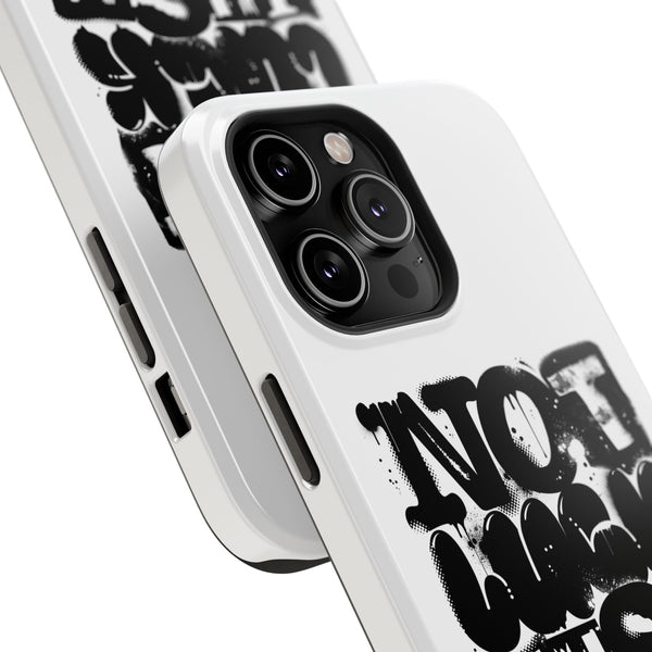 iPhone/Samsung Phone Case — “Not Luck Just God” Impact-Resistant Protective Case