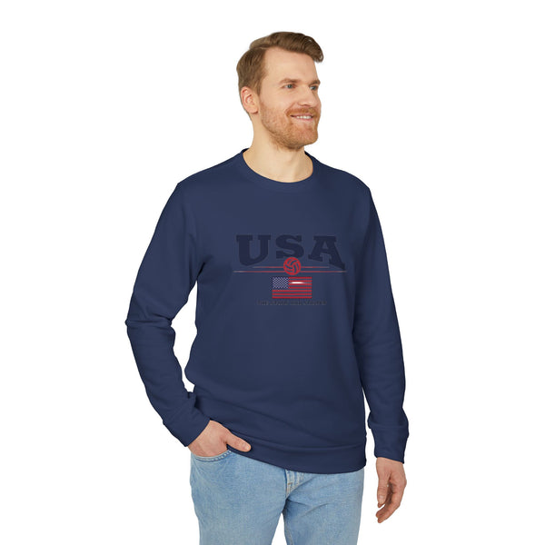 Y.A.H. Athletics X U.S.A. X adidas Unisex Fleece Crewneck Sweatshirt