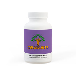 Acai Berry Complex Supplement By Y.A.H. Wellness (60 Capsules)