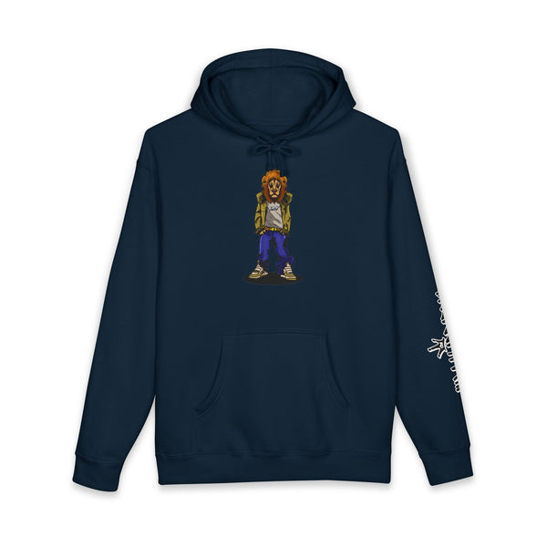 "Fearless Hustle Always" Unisex Heavyweight Hooded Sweatshirt