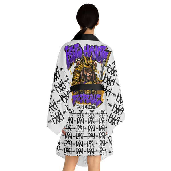 Monogram Long Sleeve Kimono Robe