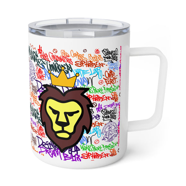 "The Drip Script"  10oz Insulated Coffee Mug