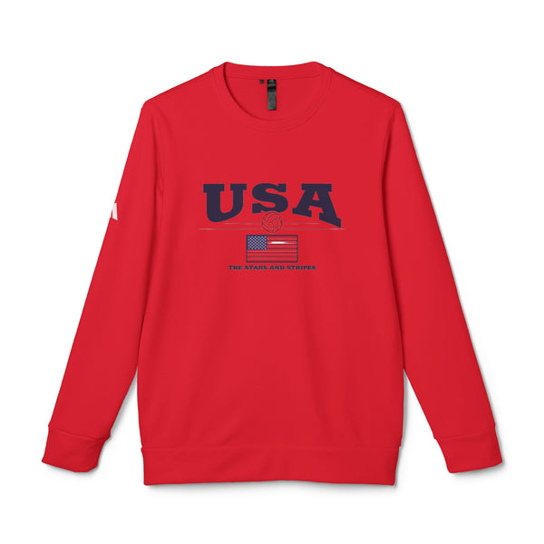 Y.A.H. Athletics X U.S.A. X adidas Unisex Fleece Crewneck Sweatshirt