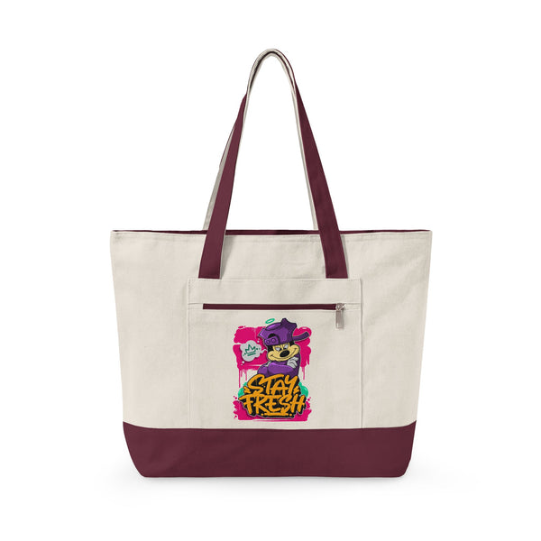 'Stay Fresh' — Canvas Tote Bag