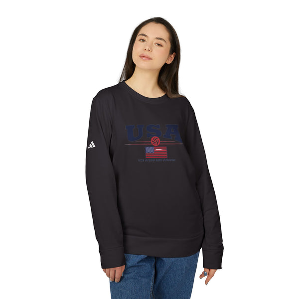 Y.A.H. Athletics X U.S.A. X adidas Unisex Fleece Crewneck Sweatshirt