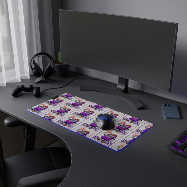 "Retro Game" LED Gaming Mouse Pad