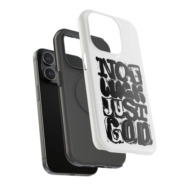 iPhone/Samsung Phone Case — “Not Luck Just God” Impact-Resistant Protective Case