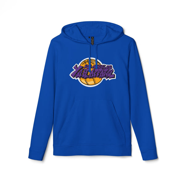 "Los Angeles Y.A.H." adidas® Unisex Fleece Hoodie