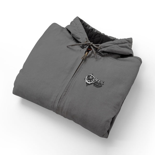 Y.A.H. CornerStone® Men's Duck Cloth Hooded Work Jacket