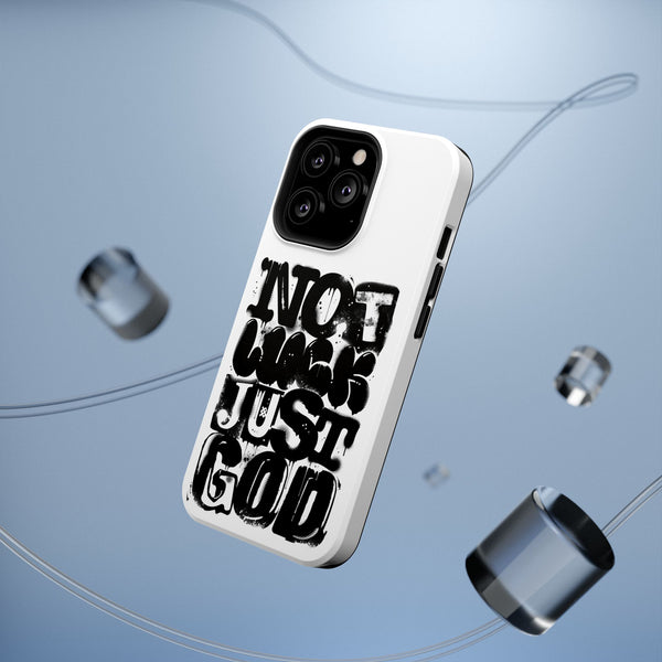 iPhone/Samsung Phone Case — “Not Luck Just God” Impact-Resistant Protective Case