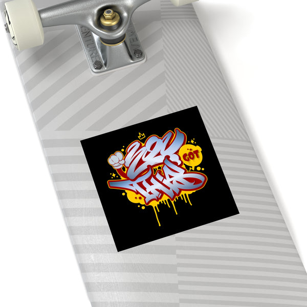 "You Got This" Laminate Square Stickers
