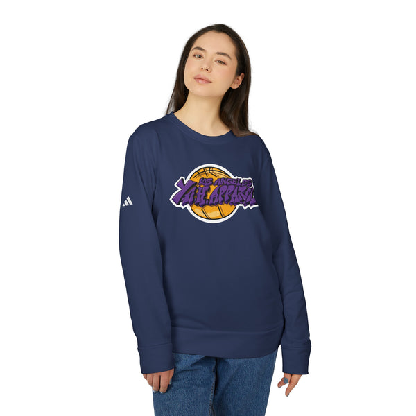 "Los Angeles Y.A.H." adidas® Unisex Fleece Crewneck Sweatshirt