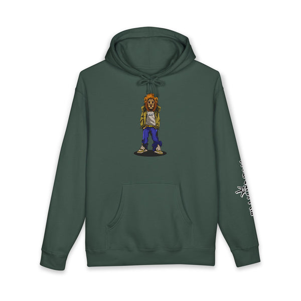 "Fearless Hustle Always" Unisex Heavyweight Hooded Sweatshirt