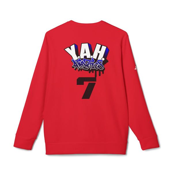 Y.A.H. Athletics X U.S.A. X adidas Unisex Fleece Crewneck Sweatshirt