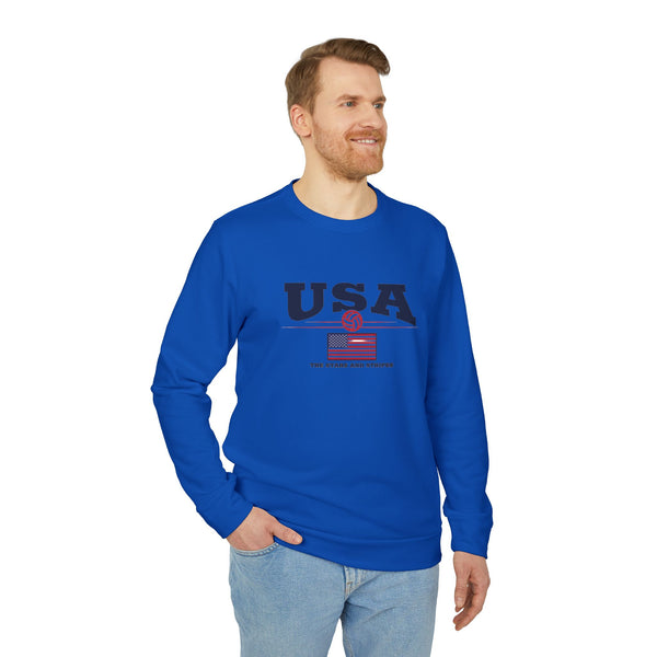 Y.A.H. Athletics X U.S.A. X adidas Unisex Fleece Crewneck Sweatshirt
