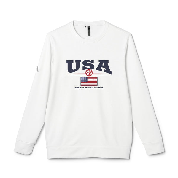 Y.A.H. Athletics X U.S.A. X adidas Unisex Fleece Crewneck Sweatshirt