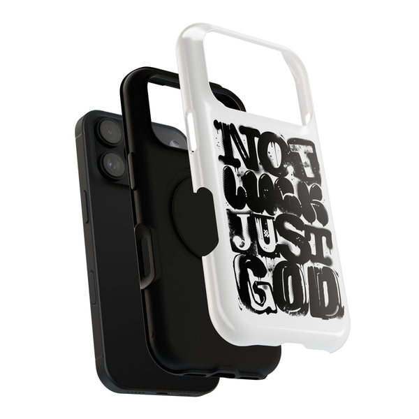 iPhone/Samsung Phone Case — “Not Luck Just God” Impact-Resistant Protective Case