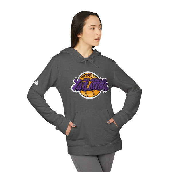 "Los Angeles Y.A.H." adidas® Unisex Fleece Hoodie