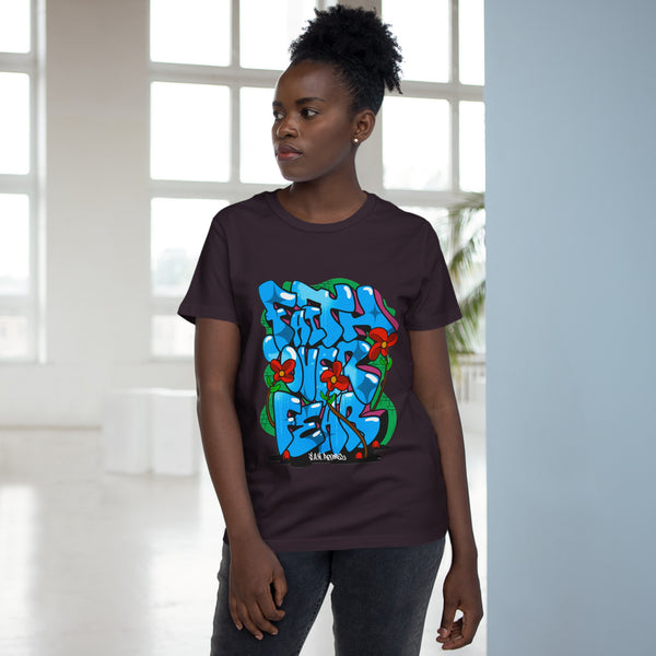 "Faith Over Fear" Women’s Maple Tee