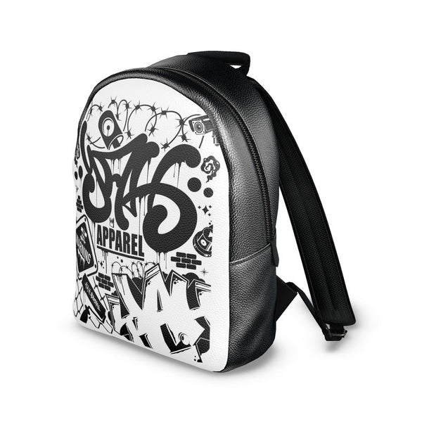 Panda Vandal Colville Leather Backpack