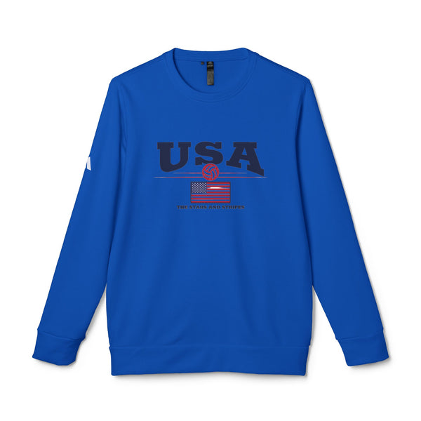 Y.A.H. Athletics X U.S.A. X adidas Unisex Fleece Crewneck Sweatshirt