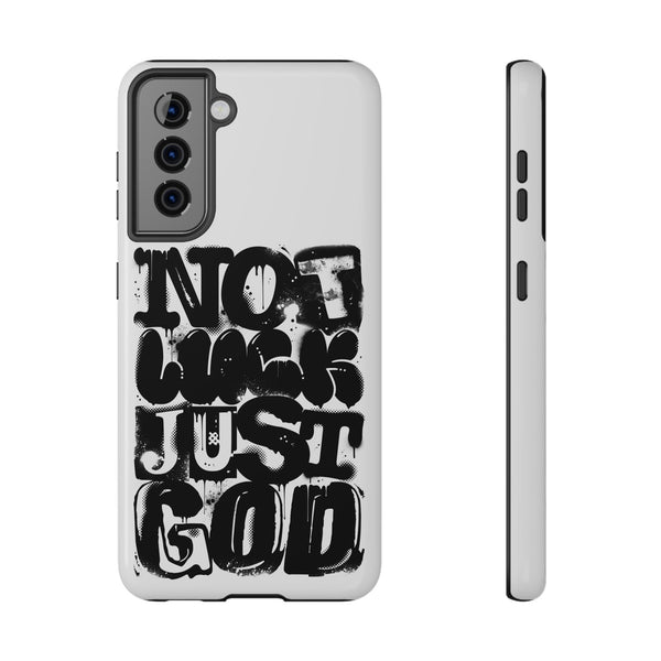 iPhone/Samsung Phone Case — “Not Luck Just God” Impact-Resistant Protective Case