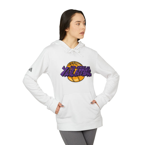 "Los Angeles Y.A.H." adidas® Unisex Fleece Hoodie